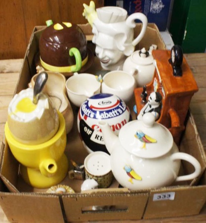 A collection of Tea Pots from