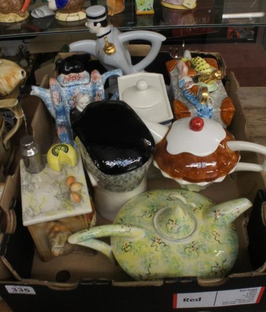 A collection of Tea Pots from
