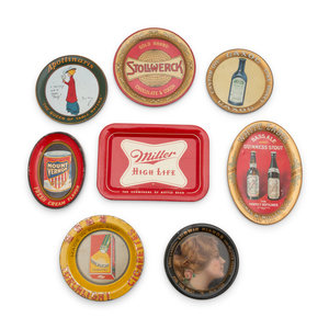 A Collection of Ten Tin