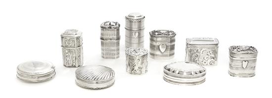 A Collection of Thirty Dutch Silver