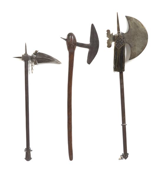 * A Collection of Three Weapons