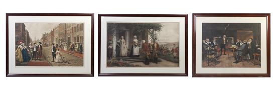 A Collection of Three Framed