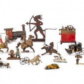 A Collection of Tin Toys
ten t