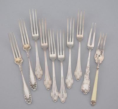 A Collection of Tiny Silver Serving