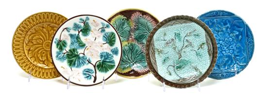 A Collection of Twelve Majolica