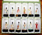 A collection of twelve women i