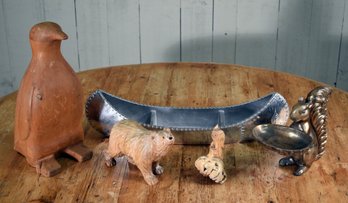 A collection of unique figural