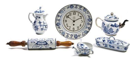 *A Collection of Unmarked Porcelain