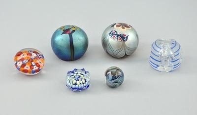 A Collection of Various Glass Paper