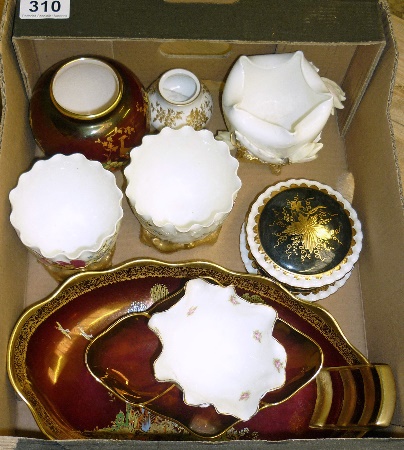 A collection of Various Pottery