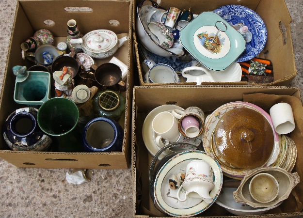 A collection of various Pottery