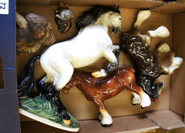 A collection of various Pottery