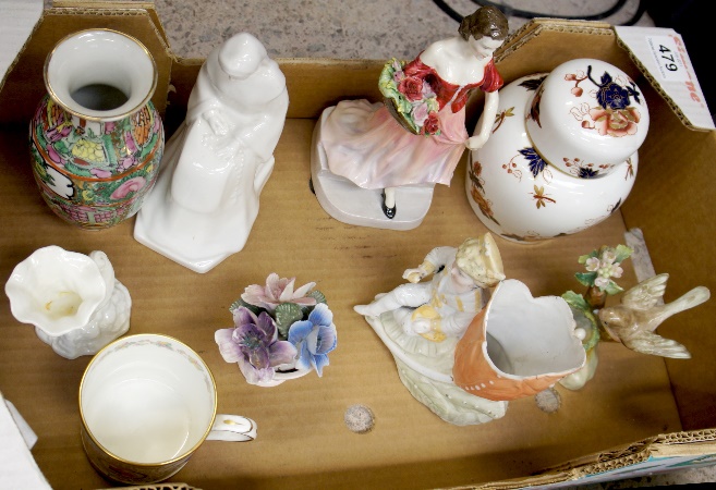A collection of various pottery