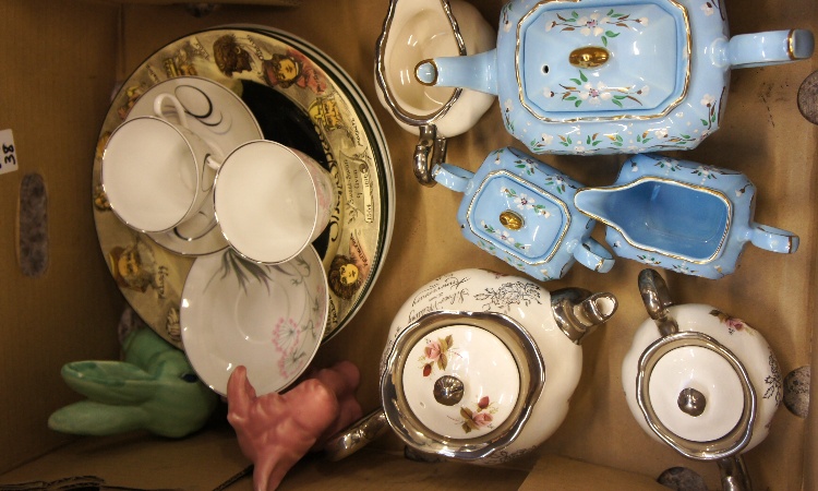 A Collection of Various Pottery