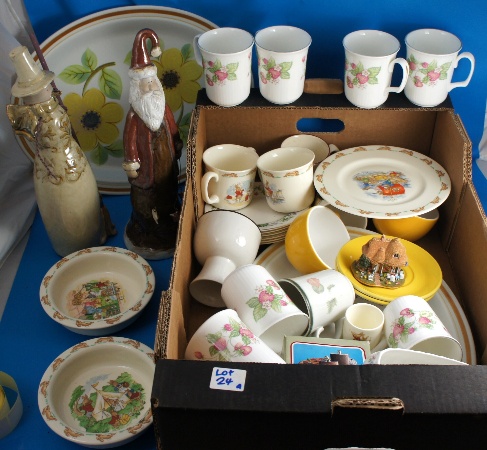 A collection of various pottery