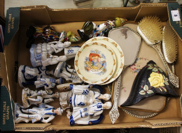 A collection of various pottery