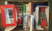 A collection of various toys t