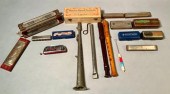 A collection of vintage harmon