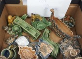 A collection of Wade Pipe ash