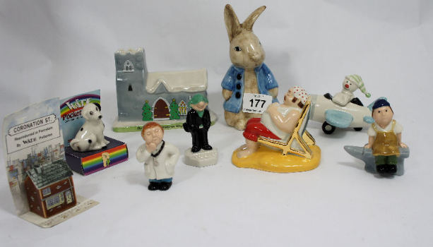 A collection of Wade Pottery to