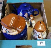 A collection of Wade Tetley Te