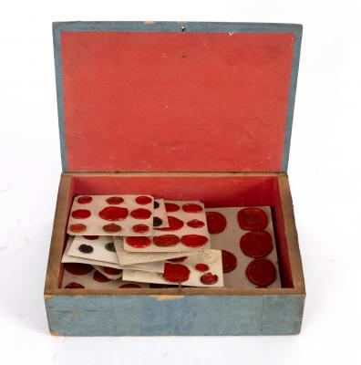 A collection of wax seal