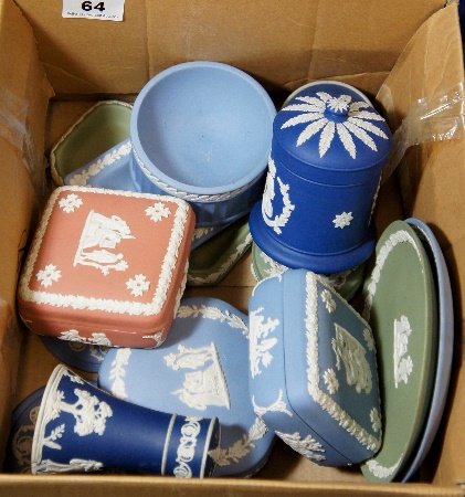 A collection of Wedgwood Jasperware