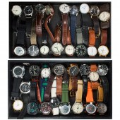 A COLLECTION OF WRISTWATCHES A