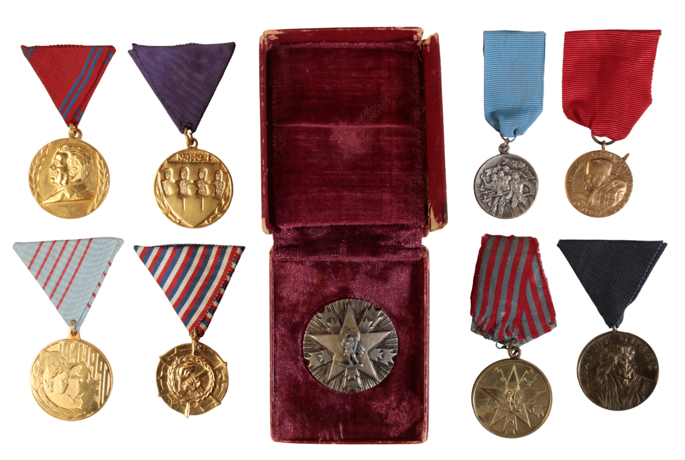 A COLLECTION OF YUGOSLAV AWARDS