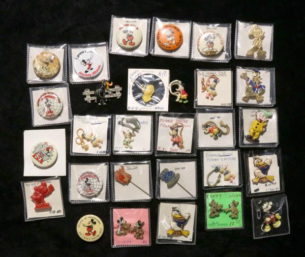 A COLLECTION OLDER DISNEY CHARACTER