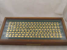 A collectors set of miniature