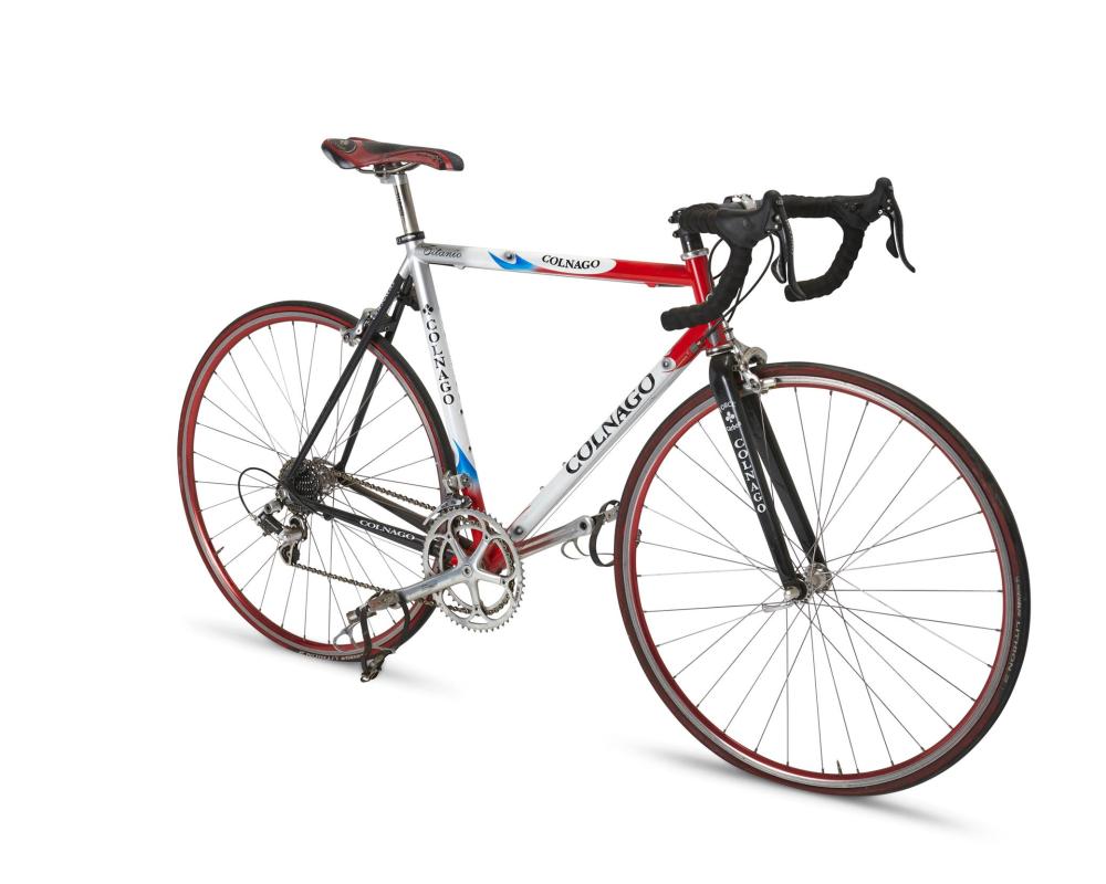A COLNAGO TITANIUM ROAD BIKEA