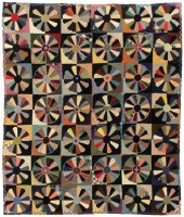 A COLONIAL REVIVAL QUILT AND A