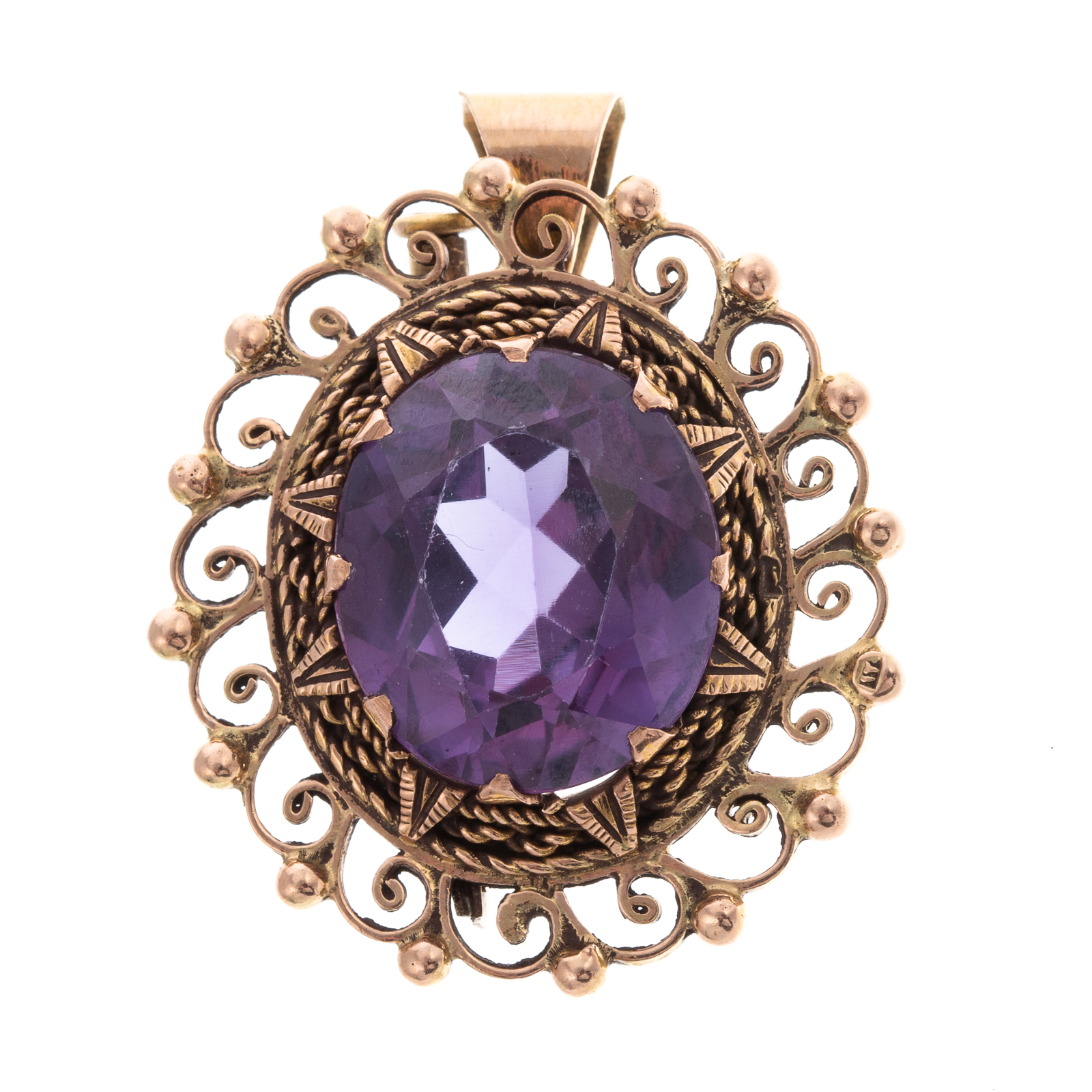 A COLOR CHANGE SYNTHETIC SAPPHIRE