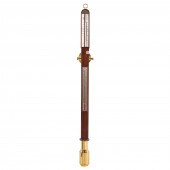 A. COMITTI MAHOGANY STICK BARO