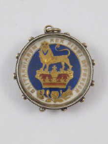A commemorative pendant with