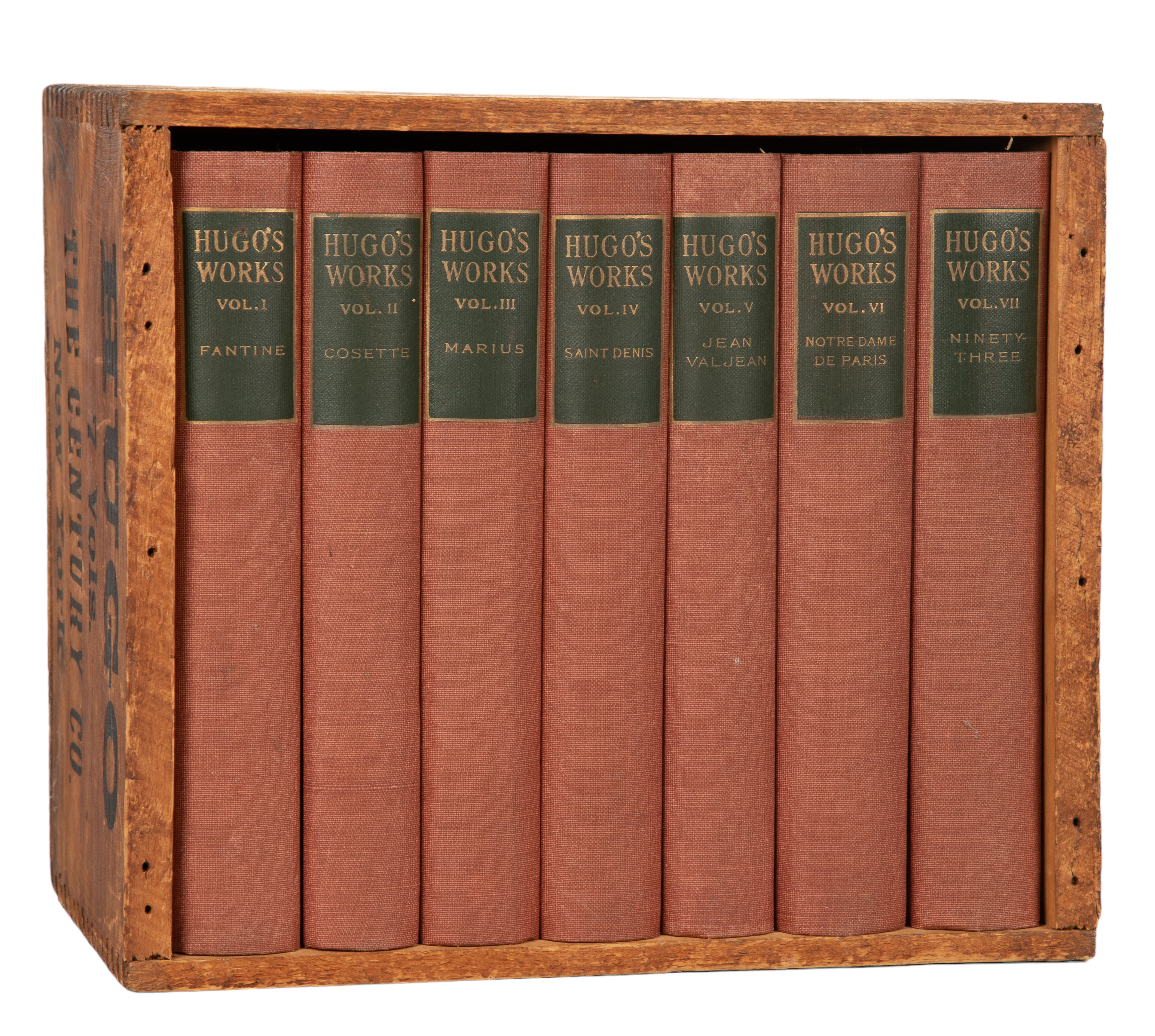 A complete 7-volume set of the