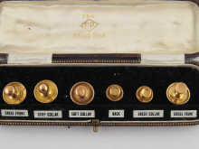 A complete set of yellow metal
