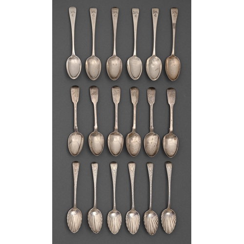 A composed set of six George III