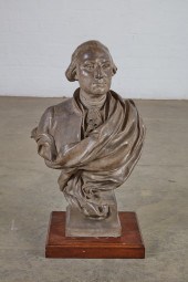 A COMPOSITE BUST OF GEORGE WAS