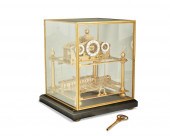 A CONGREVE ROLLING BALL CLOCKA