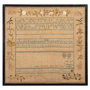 A Connecticut Needlework Alphabet