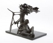 A Contemporary Bronze Sculptur