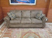 A CONTEMPORARY BROWN MICROSUED