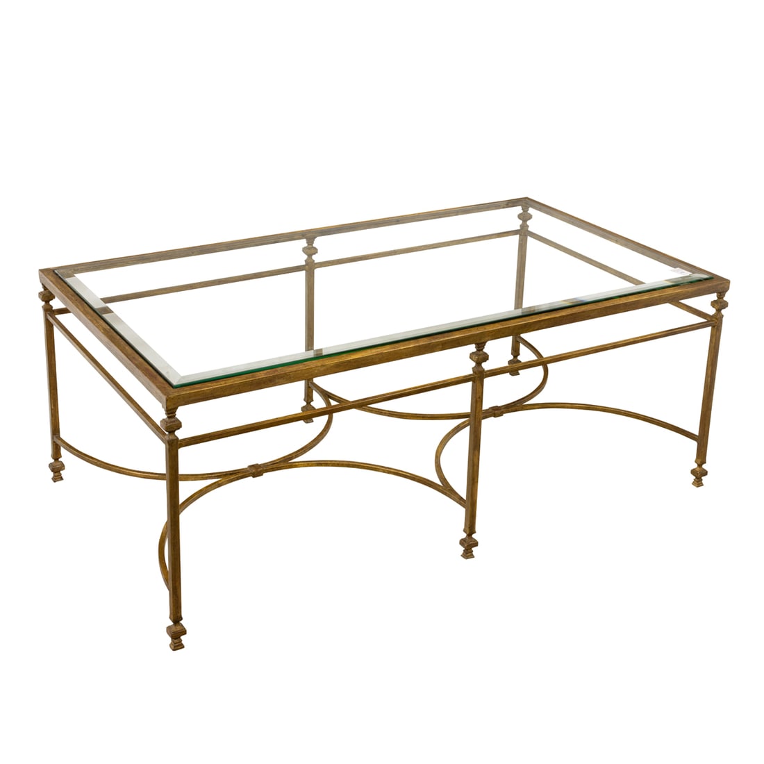 A CONTEMPORARY BURNISHED GILT
