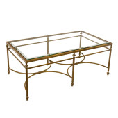 A CONTEMPORARY BURNISHED GILT