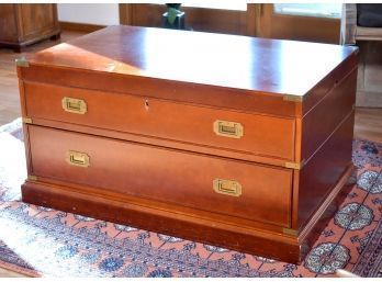 A contemporary campaign chest