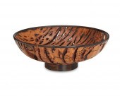 A CONTEMPORARY CARVED WOOD BOW