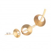 A CONTEMPORARY DIAMOND PIN BY
