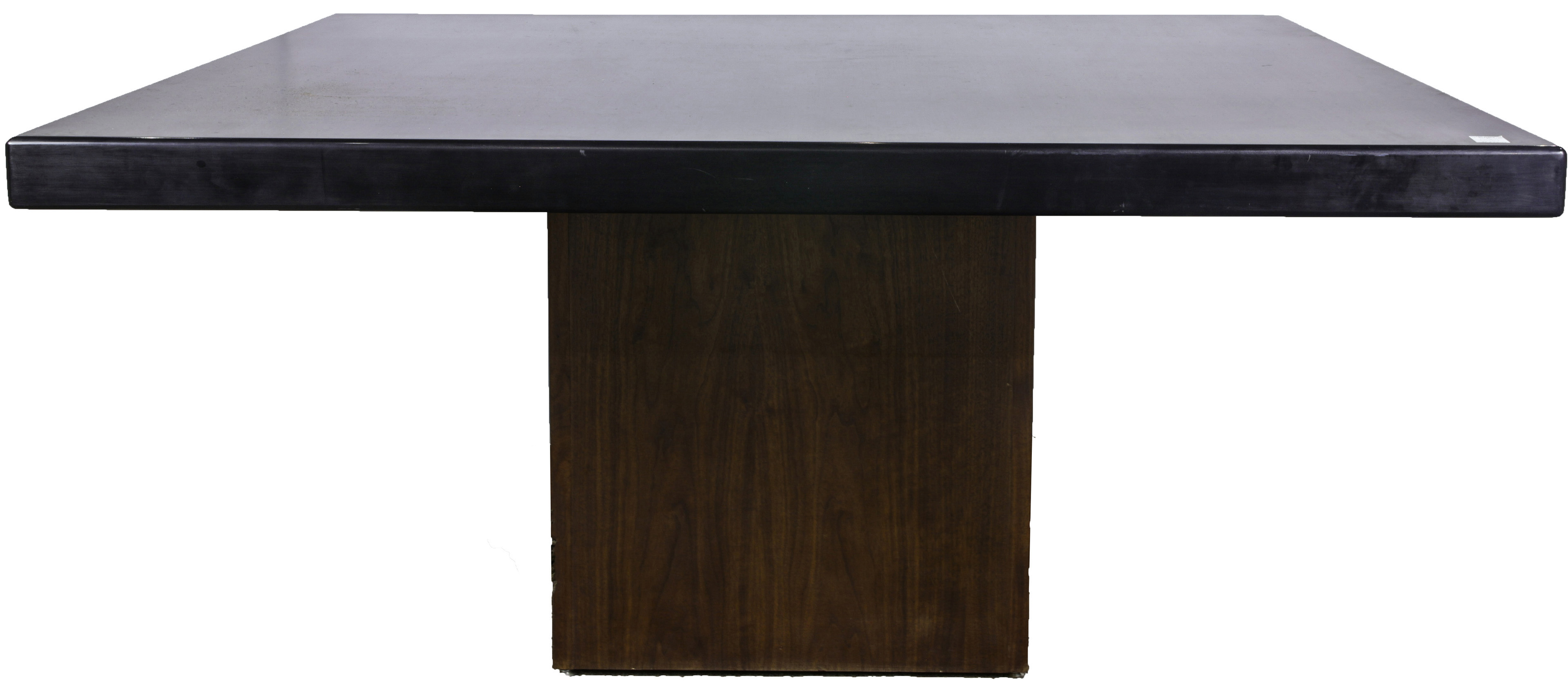A CONTEMPORARY DINING TABLE A